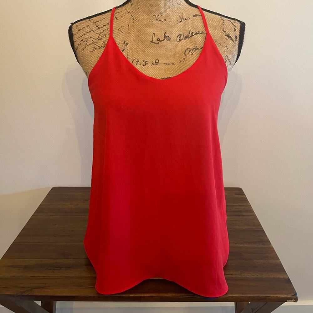 Reversible Red or Blue Papaya Tank Top Size Small